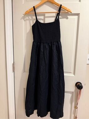 Old Navy Black Spaghetti Strap Maxi Dress